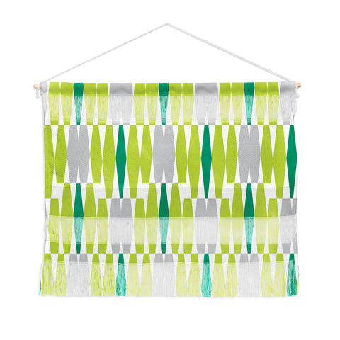 Heather Dutton Abacus Emerald Wall Hanging Landscape