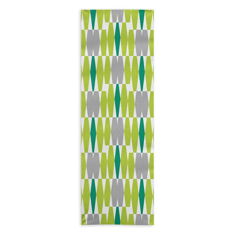 Heather Dutton Abacus Emerald Yoga Towel