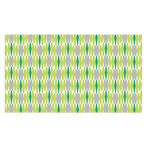 Heather Dutton Abacus Emerald Tablecloth