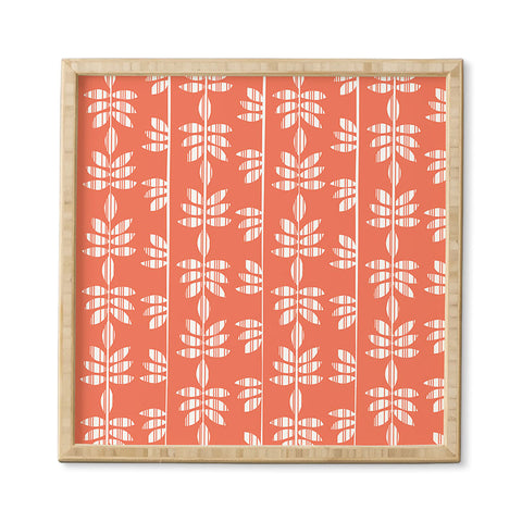 Heather Dutton Abadi Coral Framed Wall Art