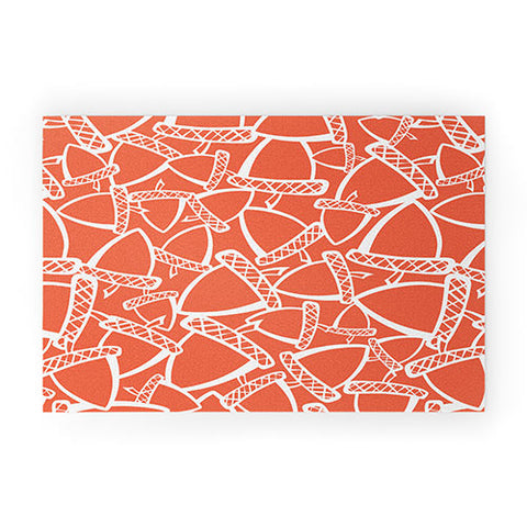 Heather Dutton Acorn Stash Welcome Mat