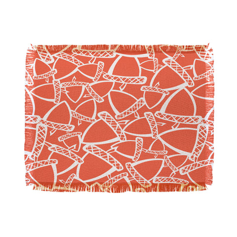 Heather Dutton Acorn Stash Throw Blanket