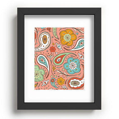 Heather Dutton Adora Paisley Recessed Framing Rectangle