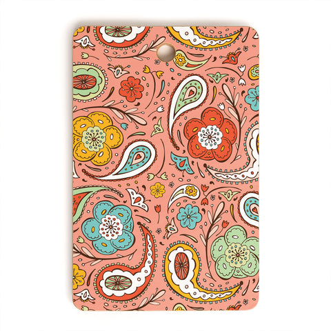 Heather Dutton Adora Paisley Cutting Board Rectangle