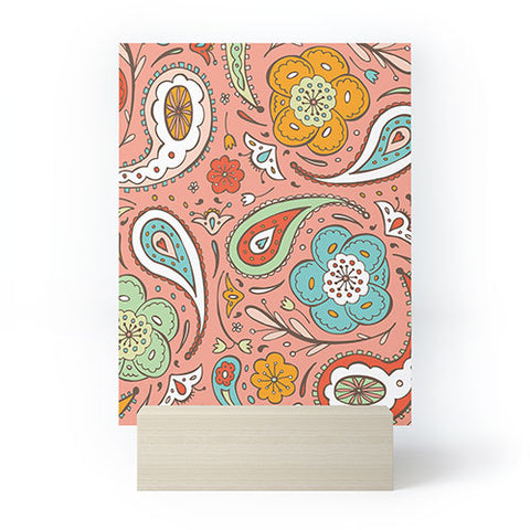 Heather Dutton Adora Paisley Mini Art Print