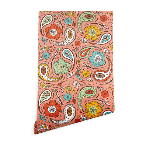 Heather Dutton Adora Paisley Wallpaper