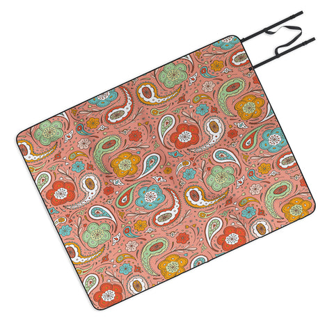 Heather Dutton Adora Paisley Picnic Blanket