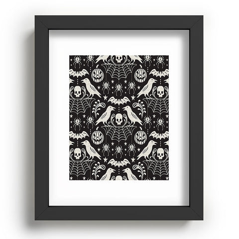 Heather Dutton All Hallows Eve Black Ivory Recessed Framing Rectangle