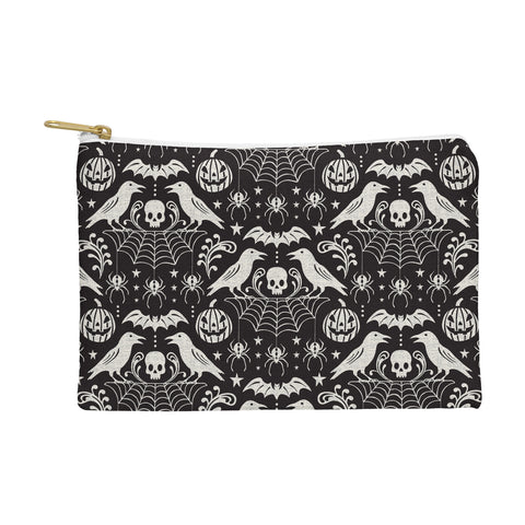 Heather Dutton All Hallows Eve Black Ivory Pouch