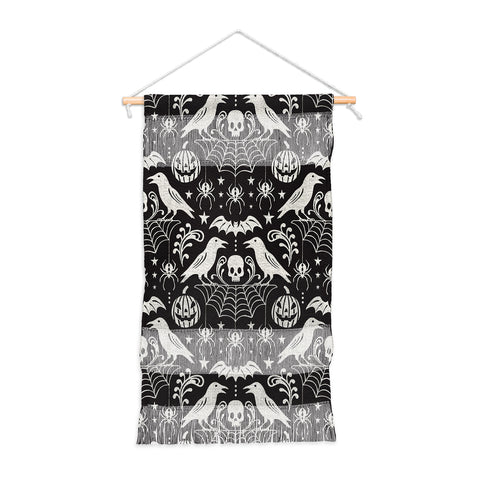 Heather Dutton All Hallows Eve Black Ivory Wall Hanging Portrait