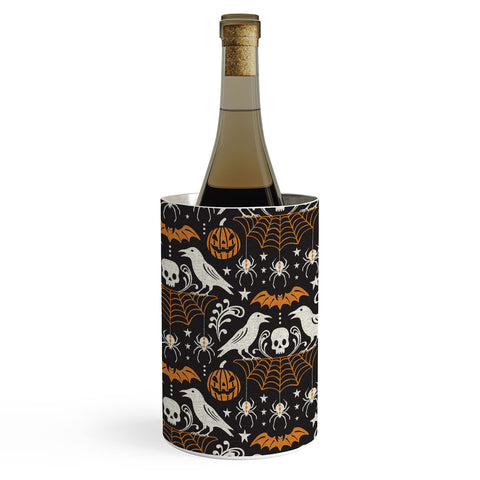 Heather Dutton All Hallows Eve Black Orange Wine Chiller