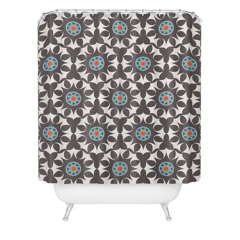 Heather Dutton Amirah Dusk Shower Curtain