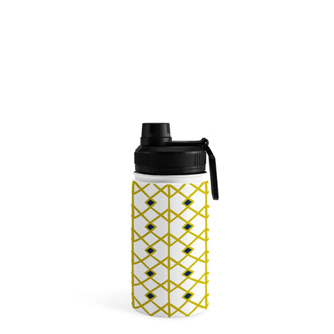 Heather Dutton Annika Diamond Citron Water Bottle