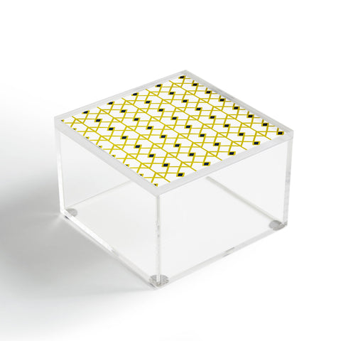 Heather Dutton Annika Diamond Citron Acrylic Box