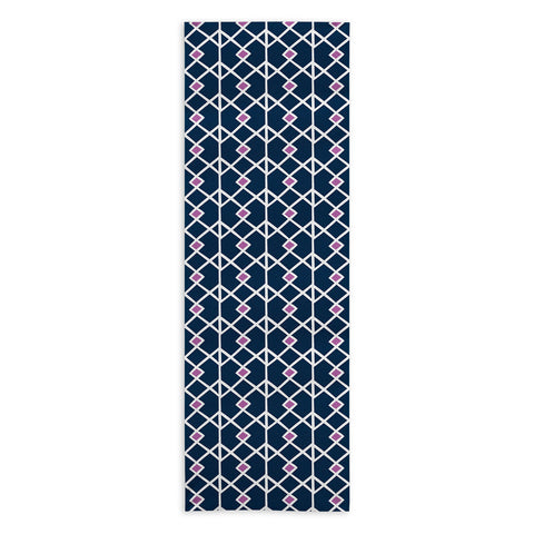 Heather Dutton Annika Diamond Orchid Yoga Towel