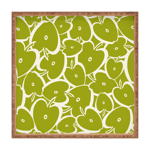 Heather Dutton Apple Orchard Square Tray