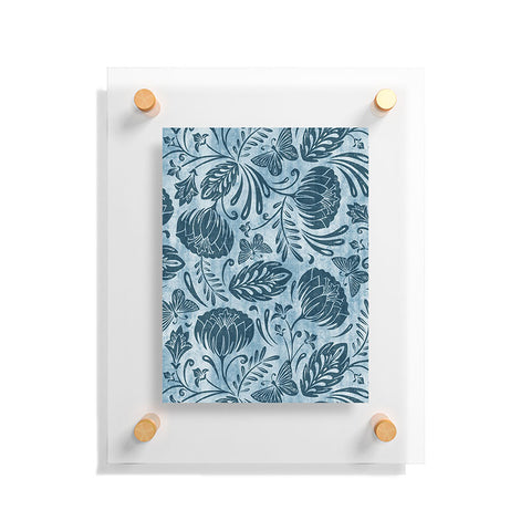 Heather Dutton Arabella Washed Indigo Floating Acrylic Print