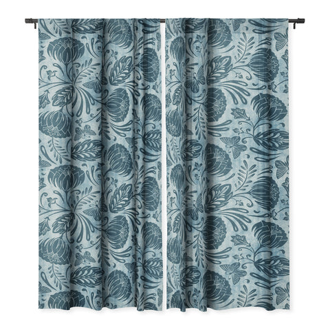 Heather Dutton Arabella Washed Indigo Blackout Non Repeat