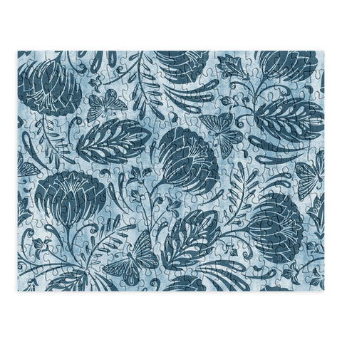 Heather Dutton Arabella Washed Indigo Puzzle