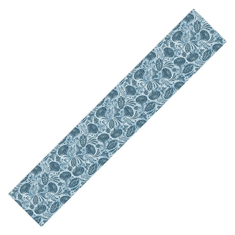 Heather Dutton Arabella Washed Indigo Table Runner