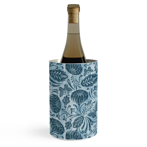 Heather Dutton Arabella Washed Indigo Wine Chiller