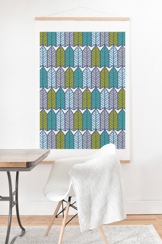 Heather Dutton Arboretum Leafy Greens Art Print And Hanger