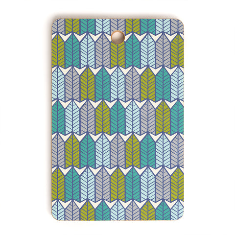 Heather Dutton Arboretum Leafy Greens Cutting Board Rectangle