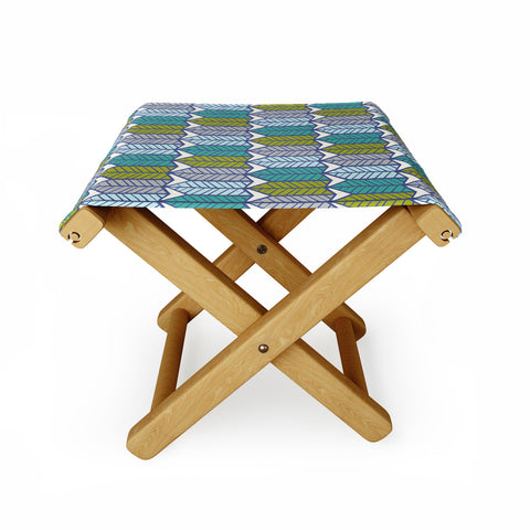 Heather Dutton Arboretum Leafy Greens Folding Stool