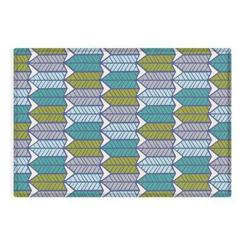 Heather Dutton Arboretum Leafy Greens Outdoor Rug