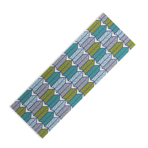 Heather Dutton Arboretum Leafy Greens Yoga Mat