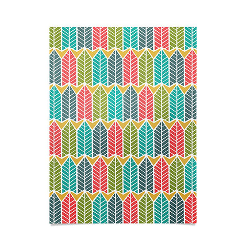 Heather Dutton Arboretum Leafy Multi Poster