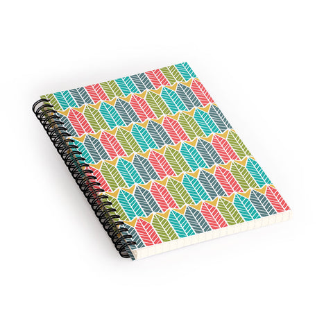 Heather Dutton Arboretum Leafy Multi Spiral Notebook