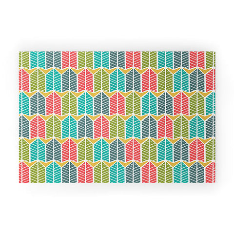 Heather Dutton Arboretum Leafy Multi Welcome Mat