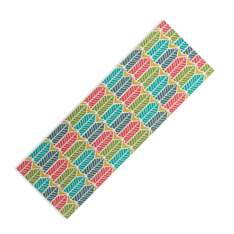Heather Dutton Arboretum Leafy Multi Yoga Mat
