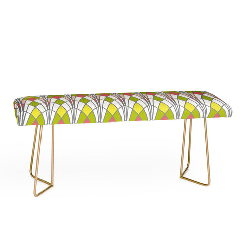 Heather Dutton Arcada Citrus Bench