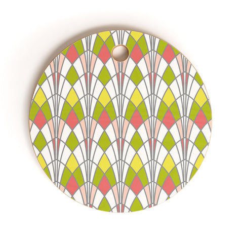 Heather Dutton Arcada Citrus Cutting Board Round