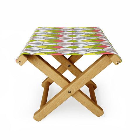 Heather Dutton Arcada Citrus Folding Stool