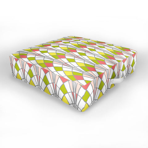 Heather Dutton Arcada Citrus Outdoor Floor Cushion