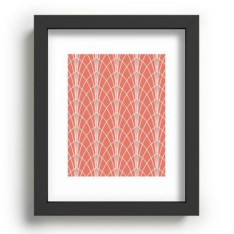 Heather Dutton Arcada Persimmon Recessed Framing Rectangle
