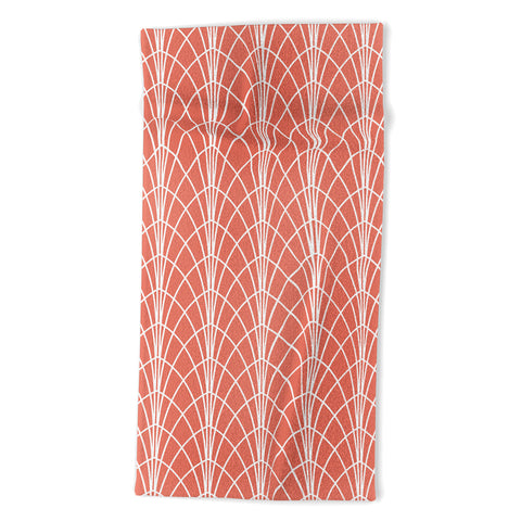 Heather Dutton Arcada Persimmon Beach Towel