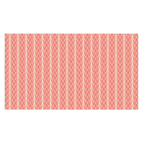 Heather Dutton Arcada Persimmon Tablecloth