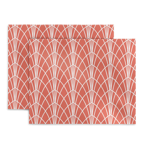 Heather Dutton Arcada Persimmon Placemat