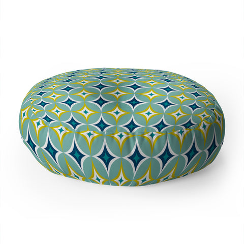 Heather Dutton Astral Slingshot Floor Pillow Round