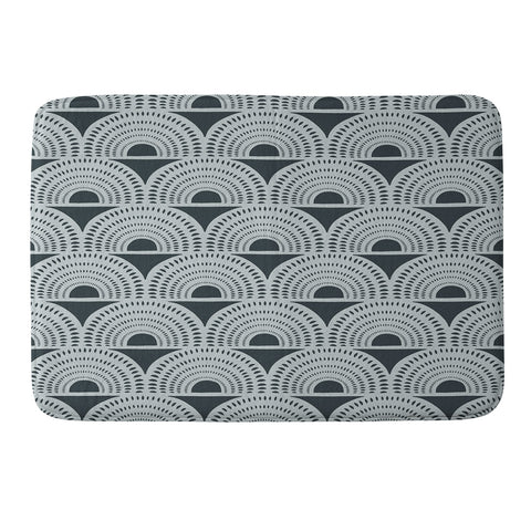 Heather Dutton Aurora 1 Memory Foam Bath Mat