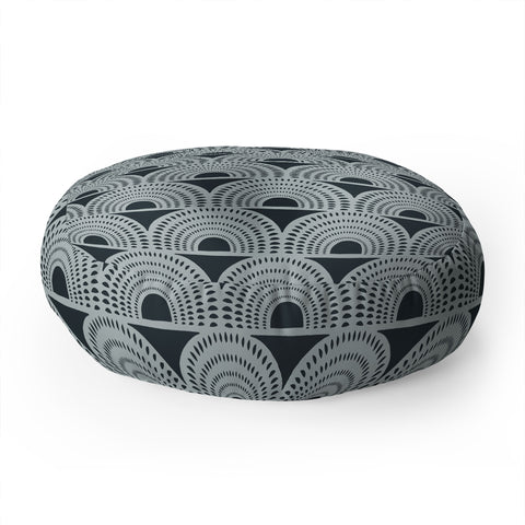 Heather Dutton Aurora 1 Floor Pillow Round