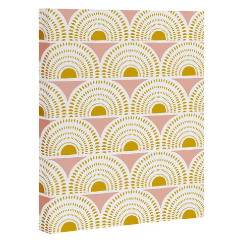 Heather Dutton Aurora Blush Art Canvas