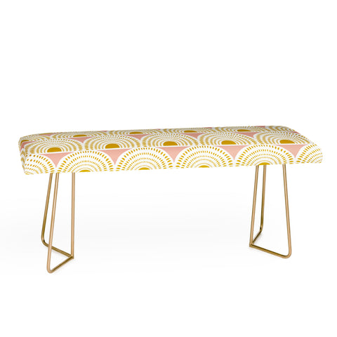 Heather Dutton Aurora Blush Bench
