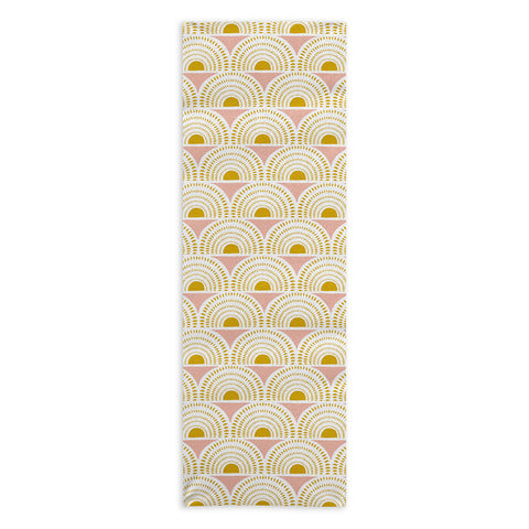 Heather Dutton Aurora Blush Yoga Towel