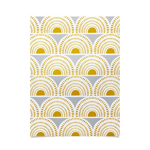 Heather Dutton Aurora Grey Poster