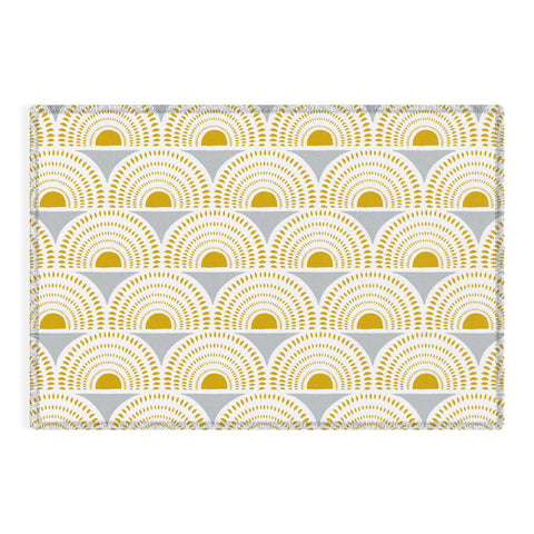 Heather Dutton Aurora Grey Outdoor Rug